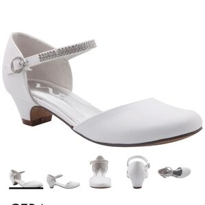 Nina Cera, White Pumps, Heels, Dress Shoes, Easter Shoes, Communion Shoes Size 2